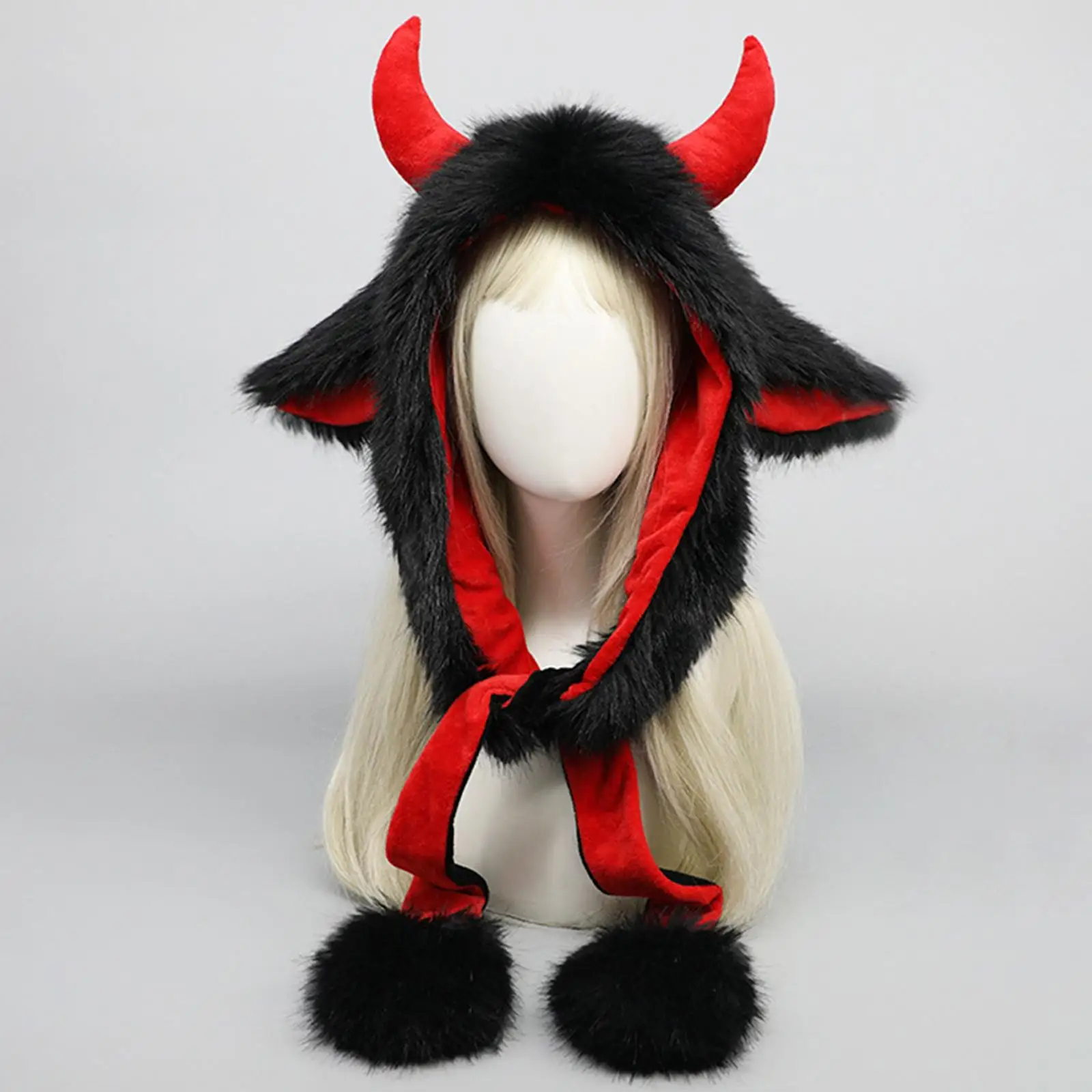 

Плюшевая шапка, аксессуары для головы, милая шапка с ушками животных для зимнего фестиваля, пеших прогулок