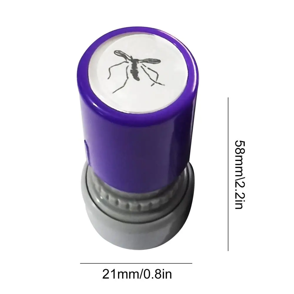 Mosquito Stamp for Kids Self Ink Stamps Face Seal Scrapbooking DIY Painting Trick a Friend Mosquito Assorted Stamps Childre F1O4