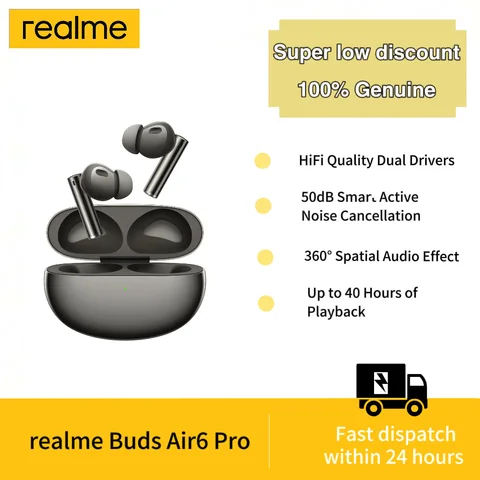 realme Buds Air 6 Pro беспроводные наушники