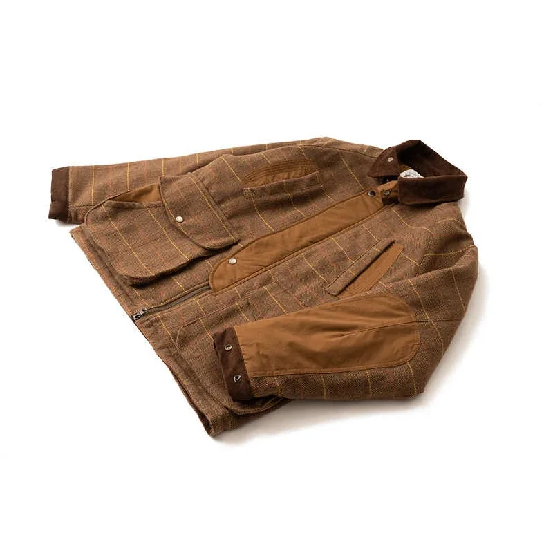 Autumn and Winter New Japanese Retro Clothing with Wool Multi Pocket Outdoor Style Cotton thickening Jacket Men's Trendy