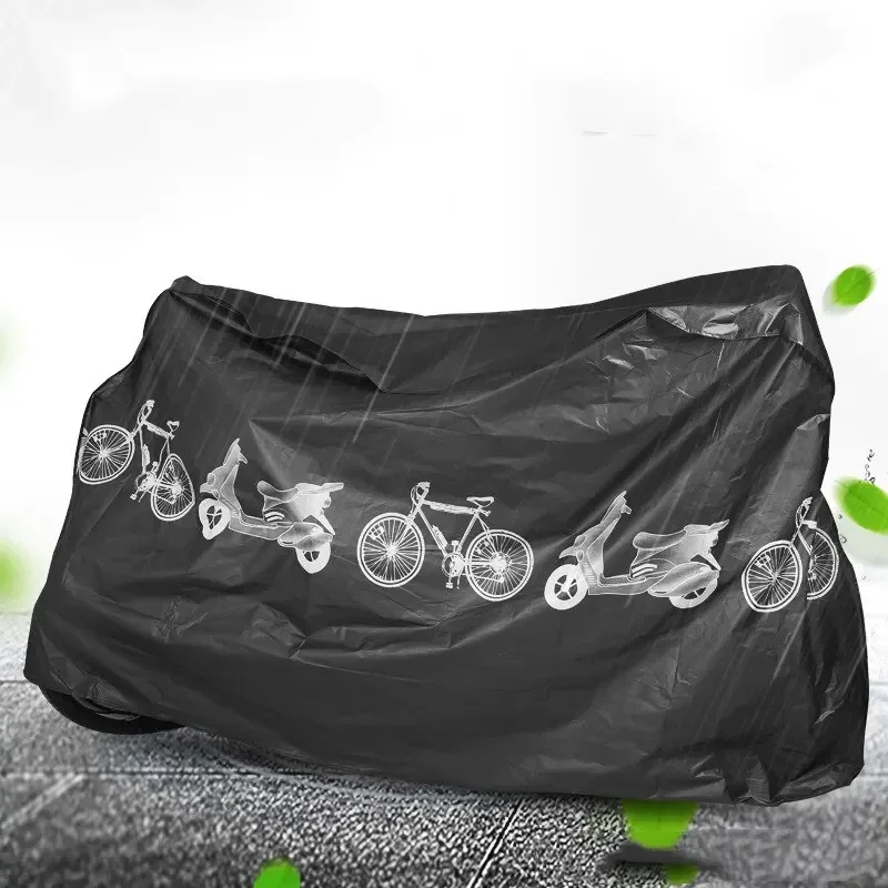 Fahrradausrüstung Wasserdichte und regensichere Fahrradabdeckung Outdoor Sunshine Cover Mountainbikeabdeckung Fahrradzubehör