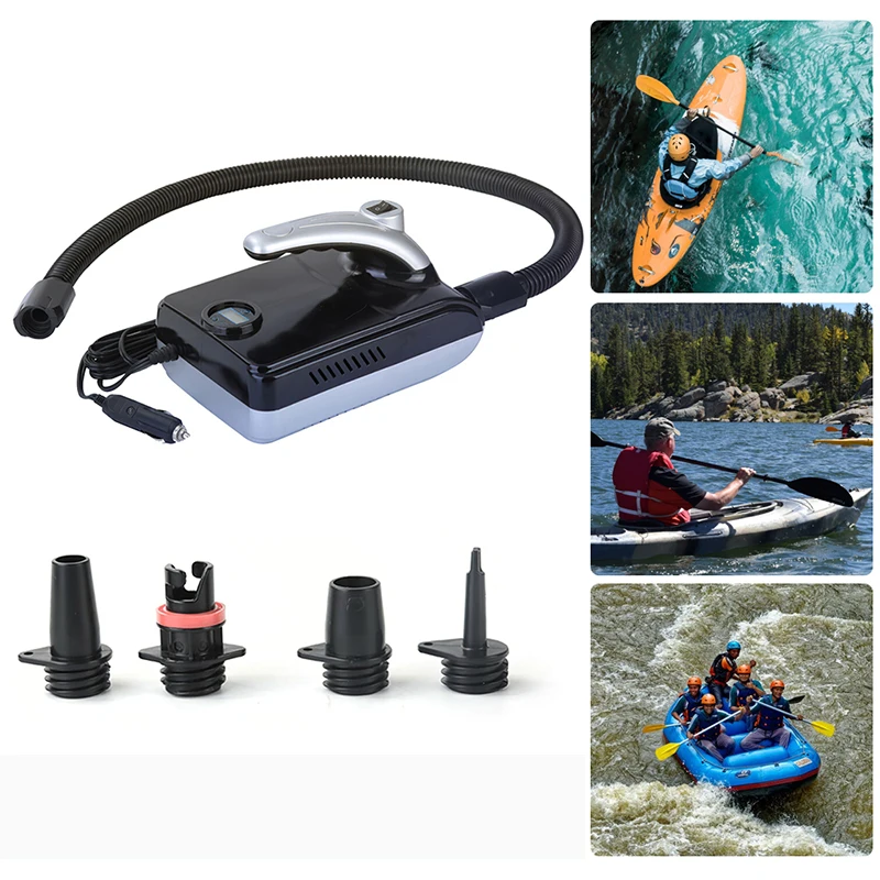 SUP Electric Boat Air Pump 20PSI Surfboard Paddle Compressor High Pressure Car Tire Tyre Inflator Surfing Board Mattress