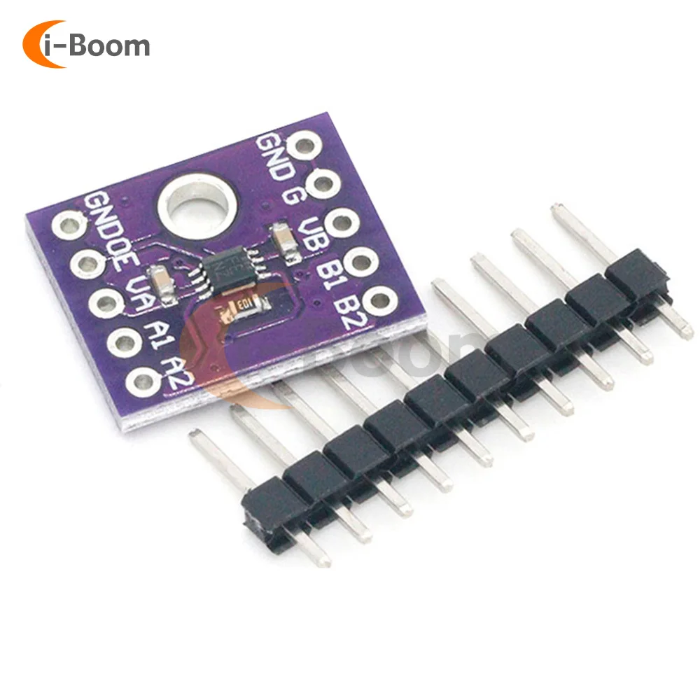 TXS0102 2 Bit Bidirectional Voltage Level Converter 2-Way Level Conversion Board Module I2C IIC Switch with Row Pin PCB Board