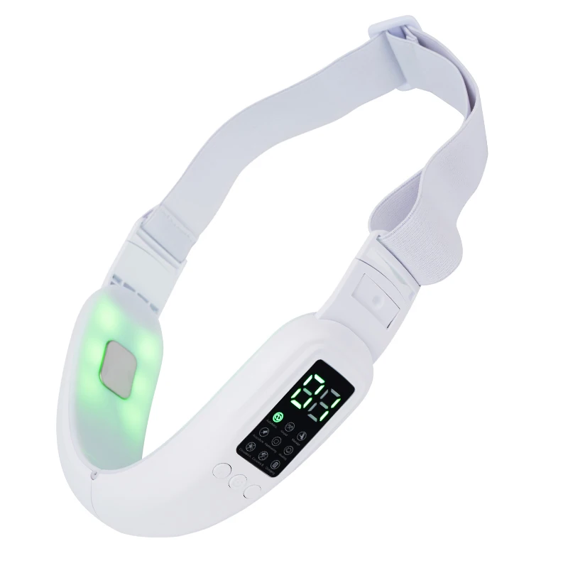Ems v massageador facial duplo queixo levantar instrumento led controle remoto instrumento de beleza facial levantar efirmar a pele apertar