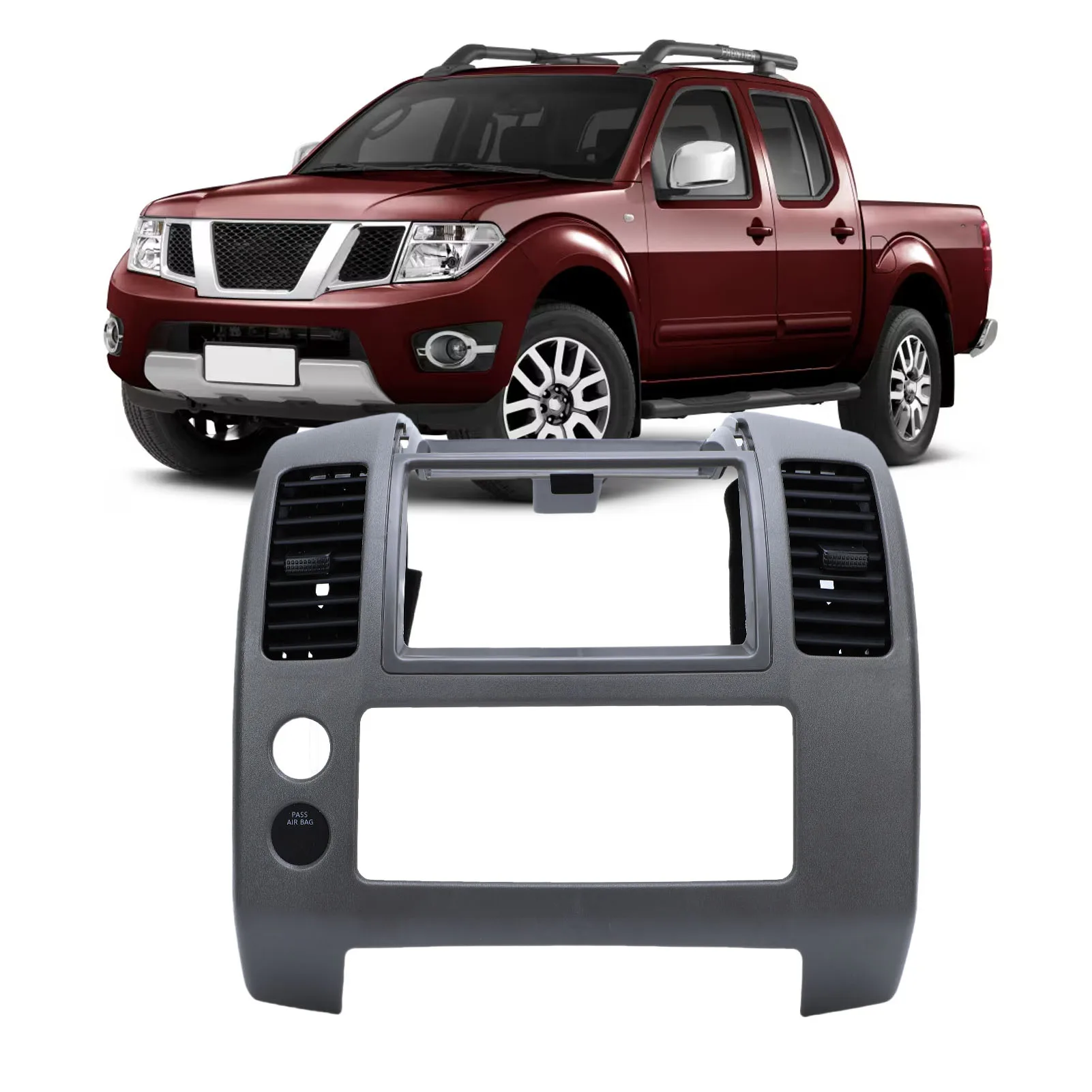 

Центральная накладка приборной панели для Nissan Frontier 2005-2020, замена центральной консоли автомобиля