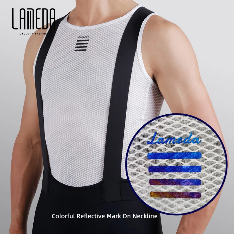 LAMEDA Cycling Vest For Men Sweat-Absorbing Breathable T-Shirt Underwear Bicycle Clothing MTB Road Bike Short Sleeves