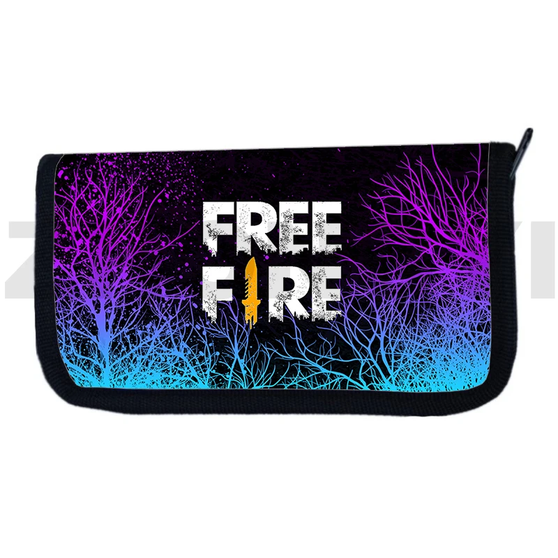 3D Free Fire Garena Wallet for Men Coin Purse Clutch Money Bag Trendy Handbags for Women Game Free Fire Purse Canvas Cash Bags