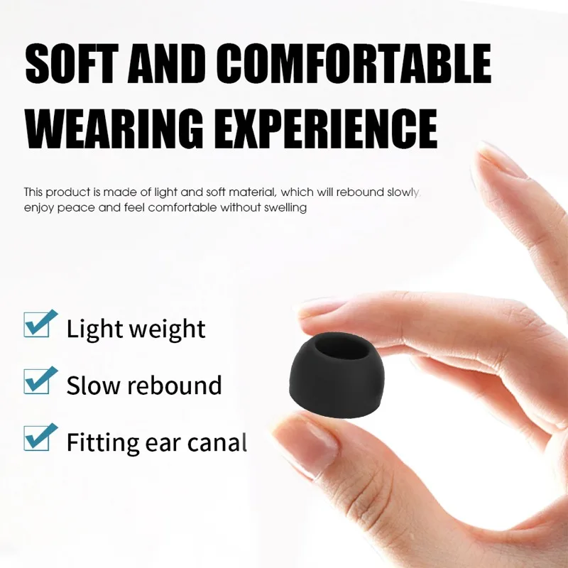 12/6PCS Silicone Replacement Ear Hooks Kit for Samsung Galaxy Buds Buds+ Earphone Ear Gels Tips for Galaxy Buds+ Heaphone Eartip image 6