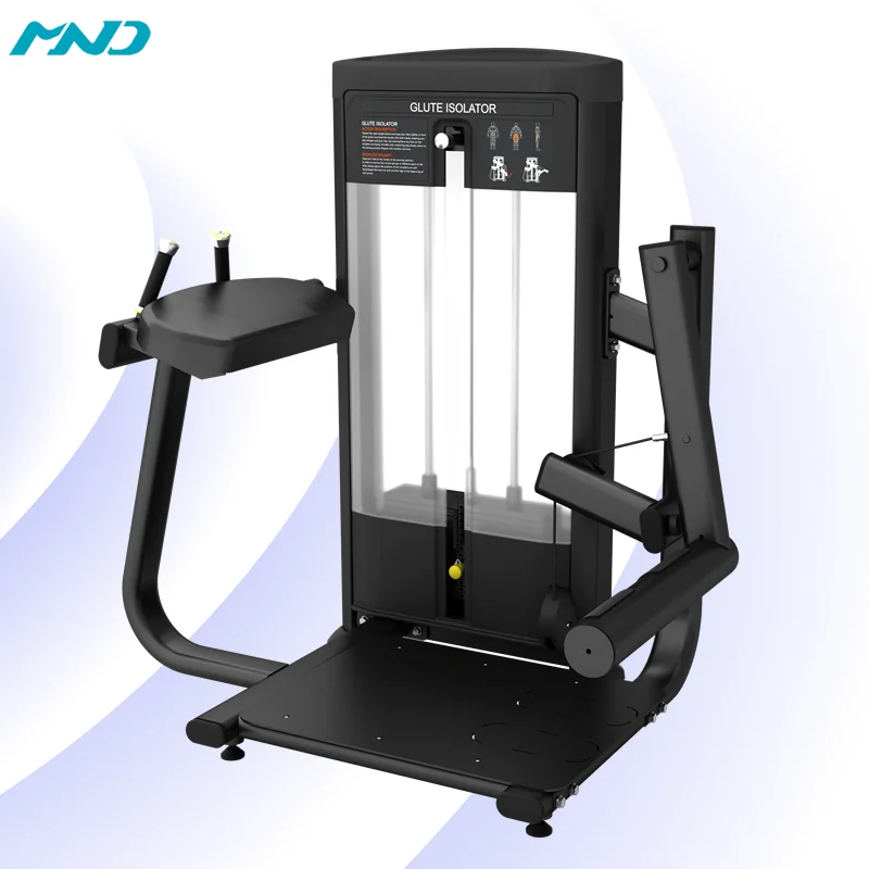 Fitness Professional Gym Pin Loaded Equipment Manufacturer Glute Isolator Fitness Exercise Machine