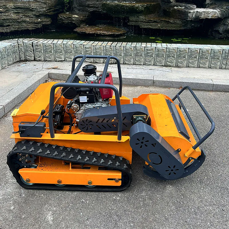 

Customizable, high-quality CE and EPA approved remote-controlled lawnmowers for sale.