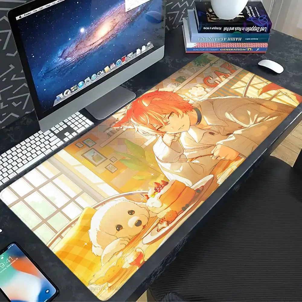 Akito Shinonome Animation P-Project Sekai Mousepad Mouse Mat Desk Mat With Pad Gaming Accessories Prime Gaming XXL Keyboard Pa