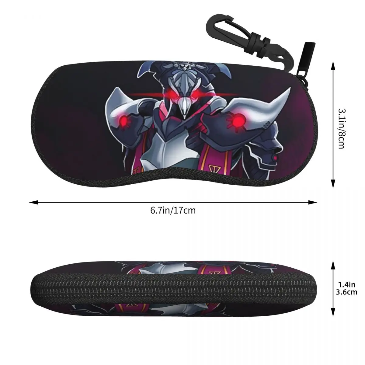 男性へのギフト サムス・アラン コピーグッズ メトロイド サムス・アラン シェル型メガネケース 保護サングラスボックス 男女兼用 ソフトメガネバッグ