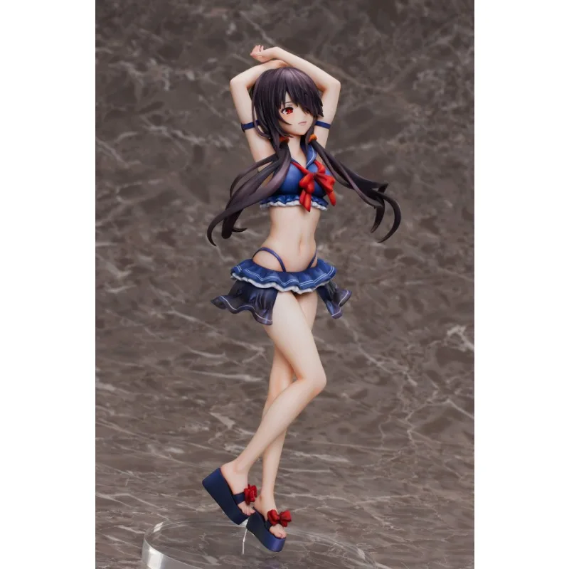 Na Stanie ElCOCO Oryginalna Autentyczna DATE A LIVE Kurumi Tokisaki 24CM Figurka Akcji PVC Model Zabawka Ozdoba Kolekcjonerska Prezent na Święta