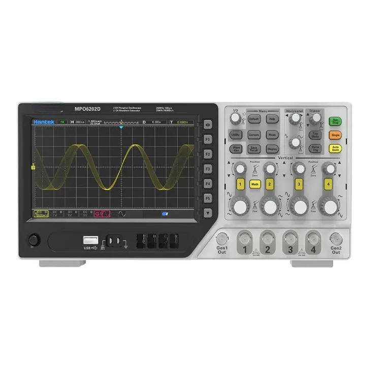 

MPO6084D/6104D/6204D 4 channel Oscilloscope 16 channel logic analyzer 2 channel signal generator