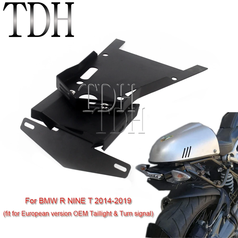 

Tail Tidy Fender Eliminator Kit Scrambler Rear Tail Light for BMW R NINE T 2014-2018 Registration Frame Licence Plate Bracket