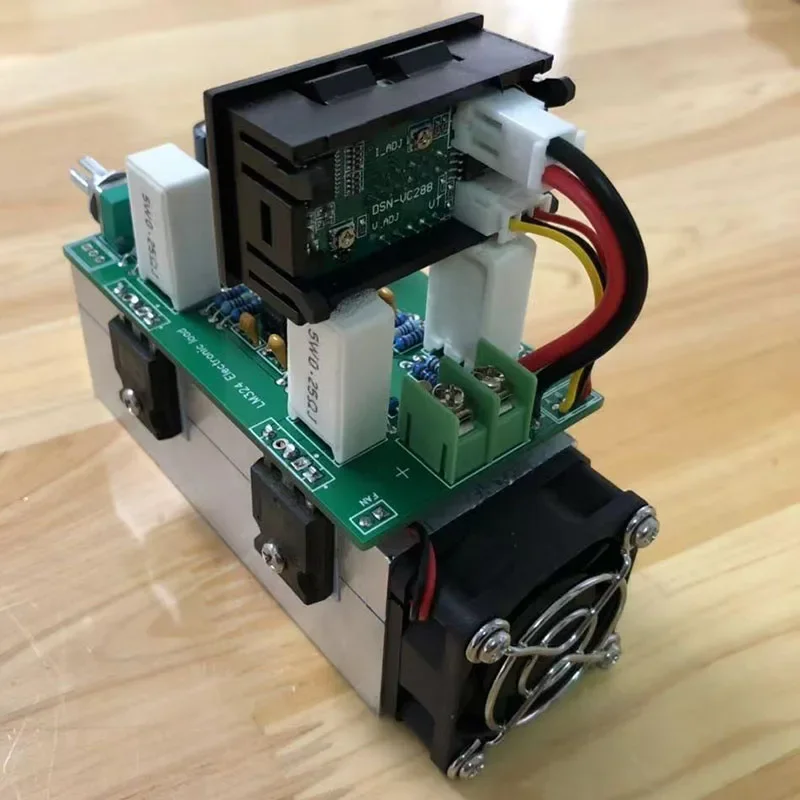 Adjustable Constant Current Electronic Load Instrument 4mos Tube LM324 Discharge Module