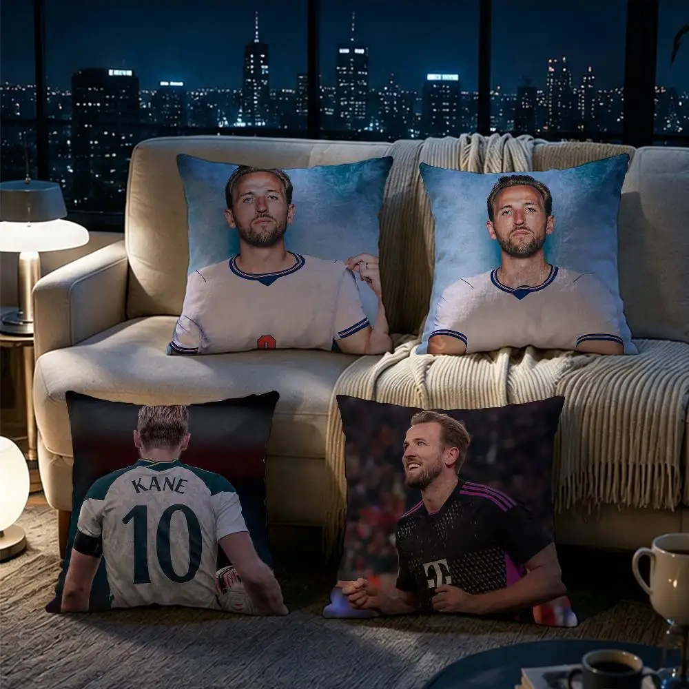 Football Star Harry Kane Pillow cover gift High definition digital printing,Surprise  vivid pattern Household.