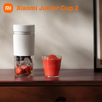 2024 Xiaomi Mijia Portable Juicer Cup 2 Fruit Blender Machine Mini Electric Mixer Ice Crusher Juicing Kitchen Food Processor