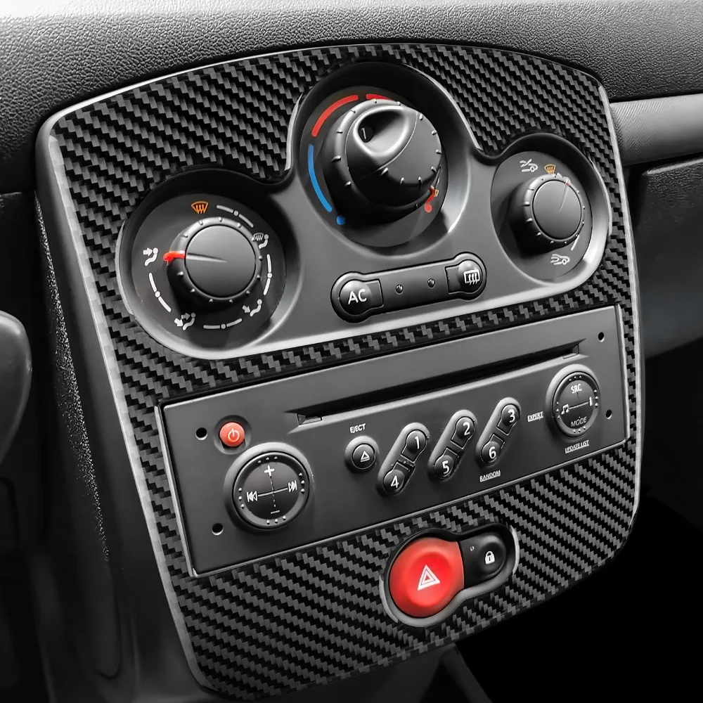 

Для Renault Clio MK3 2006-2012: накладка на центральную консоль, панель радио/CD/AC, карбоновая наклейка, декоративная отделка, автоаксессуары
