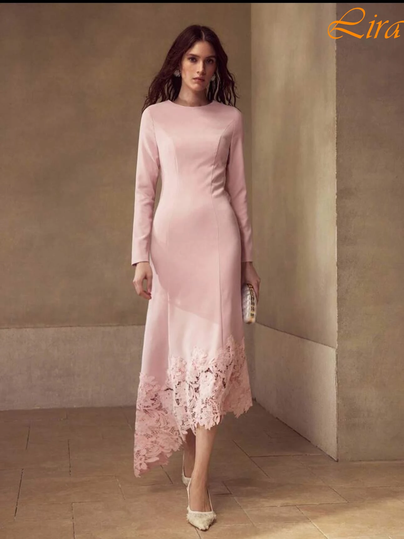 

Customized A-Line Crew Neck Elegant Formal Evening Dress Fashion Temperament Celebrity Gowns High Quality Bespoke Occasion Gowns
