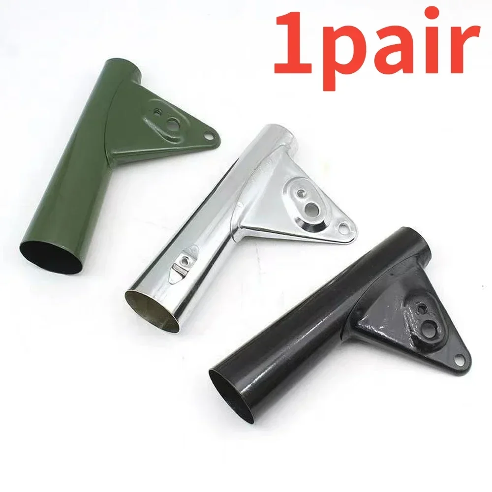 For For Jialing Motorcycle JH70 Retro Locomotive Headlights Bracket Silver Green Black Headlight Mounting Frame