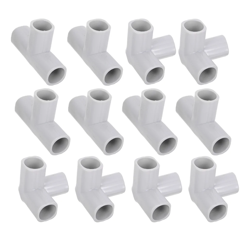 12 Pcs Equipment Switch Guardrail Connectors Heating Parts for Play Yard Grey Baby Playpen Joint Accessories