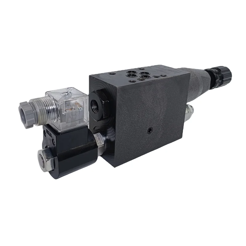 Katup pengurang tekanan elektronik MSPR-02P-K-1-2-D24-10 asli, katup solenoid hydraulic Ulis seri MSPR-02P mmpr