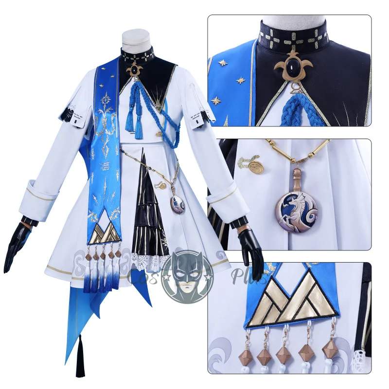 

Фиби Косплей Игра Wuthering Waves Фиби Косплей Костюм Платье Карнавал Хэллоуин Comic Con Анимация Вечерние наряды