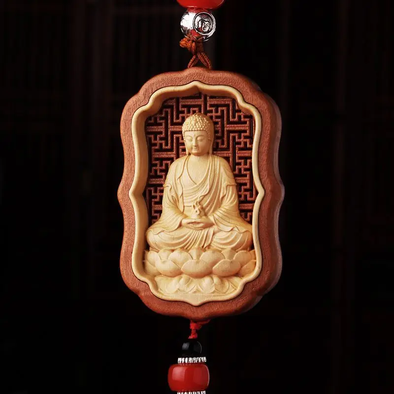 Guanyin Buddha statue, Buddha Tathagata statue, mini Buddha statue, amulet statue, household ornament statue