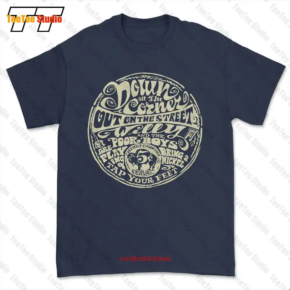 Creedence Clearwater Revival Down On The Corner T-shirt Tee IQEV