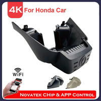 4K HD Wifi Dash Cam Dual Camera for Honda BREEZE/CR-V CRV CR V Hybrid 6th Gen 2023 2024 ,Plug And Play Car DVR With APP Control