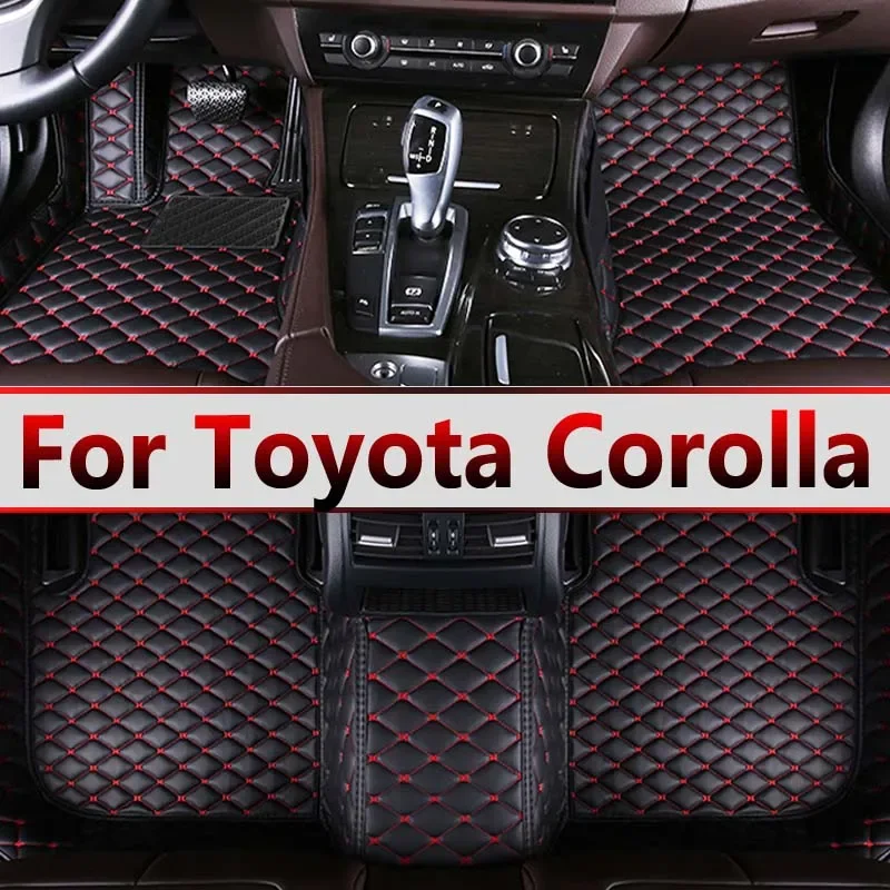 

Car Floor Mats For Toyota Corolla E120 2001~2007 Waterproof Protection Car Mats Fully Set Acesorios Para Autos Car Accessories