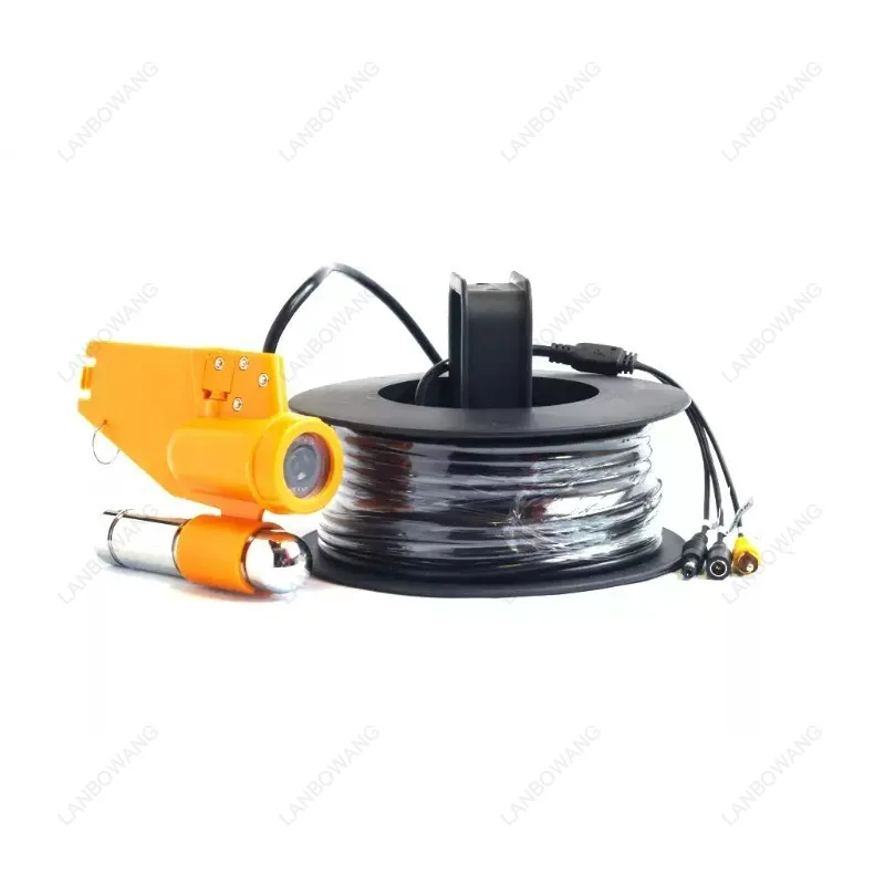 HD 1000TVL Underwater Fishing Camera, 20‑100M Depth CMOS Borescope  Endoscope CCTV for Aquatic Inspection