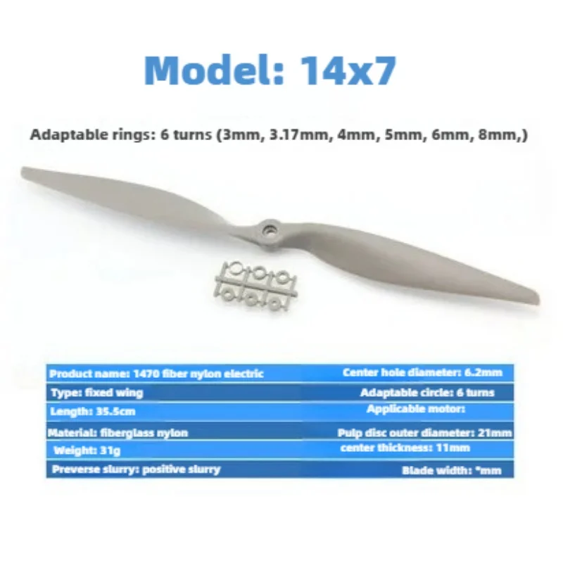 Original Gemfan RC Propeller Set für Modellflugzeug – 6x4 7x5 8x4 8x6 9*4,5 9x6 10x7 10x5 11x7 12x6 12x8 13x6,5 Hochleistungsfähig