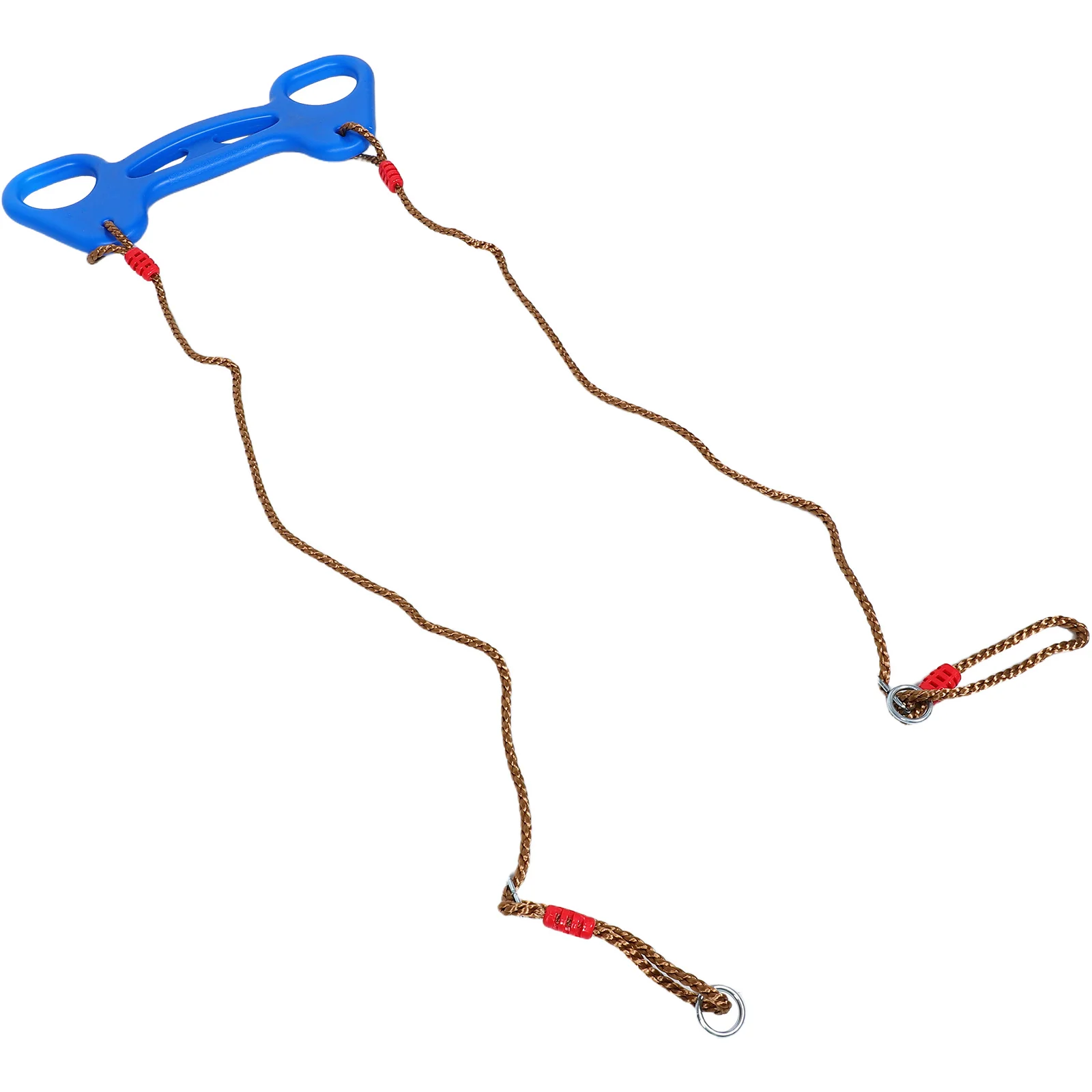 

Gymnastics Rings Set Durable Outdoor Indoor Fitness Equipment For Home Playground Ninja Obstacle Course Climbing