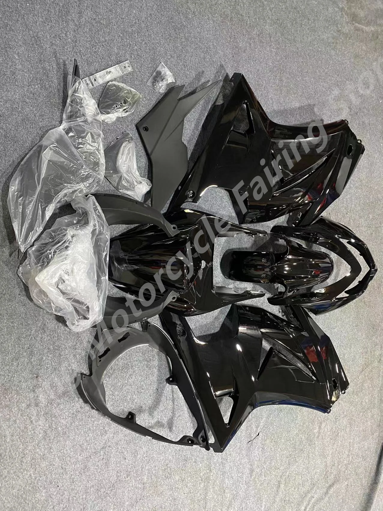 Injection fairing kits for Kawasaki Ninja 250R 2008-2014  whole black motorcycle fairings ZX250  08-14 fairing