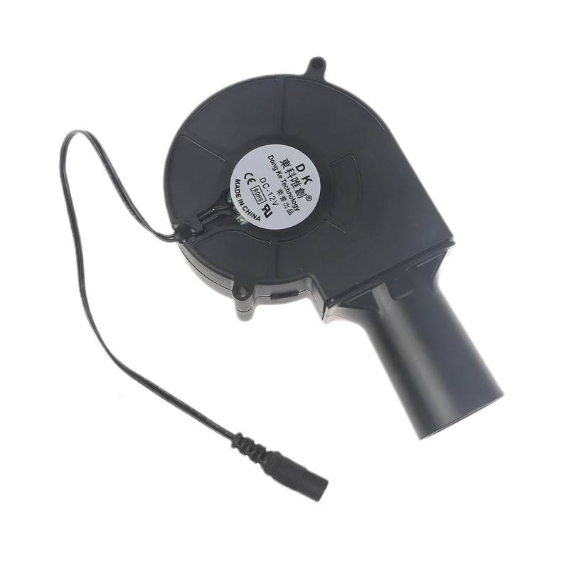 12V for DC Dual Ball Bearing Blower Fan 9733 97x97x33mm 9.7cm 12V 2A 20W 6000R/min 5.5x2.1mm Turbofan Cooking Tool