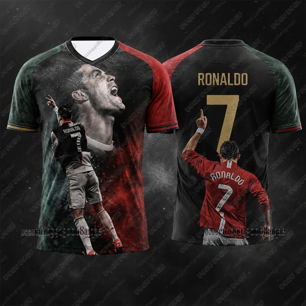 2026 New Ronaldo SIU Football Jersey For Kids Oversized Breathable Team Uniform Fan Design Edition Soccer Shirt Men Women Jersey