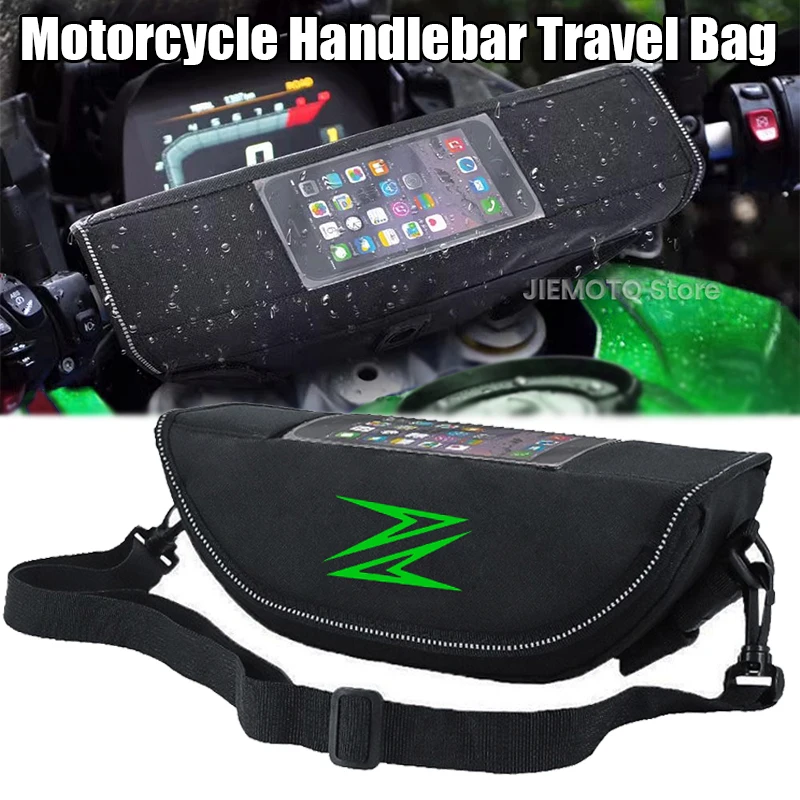 

Для Kawasaki Z250/400/500 Z650 Z750 Z800 Z900 Z1000/SX ZH2 ER-6N NINJA сумка на руль навигационная дорожная сумка на руль мотоцикла