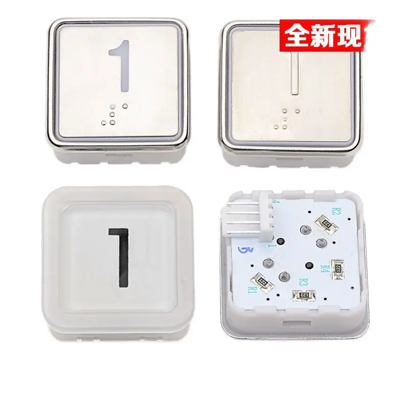 

5 шт., кнопки из нержавеющей стали BS34C BS34D