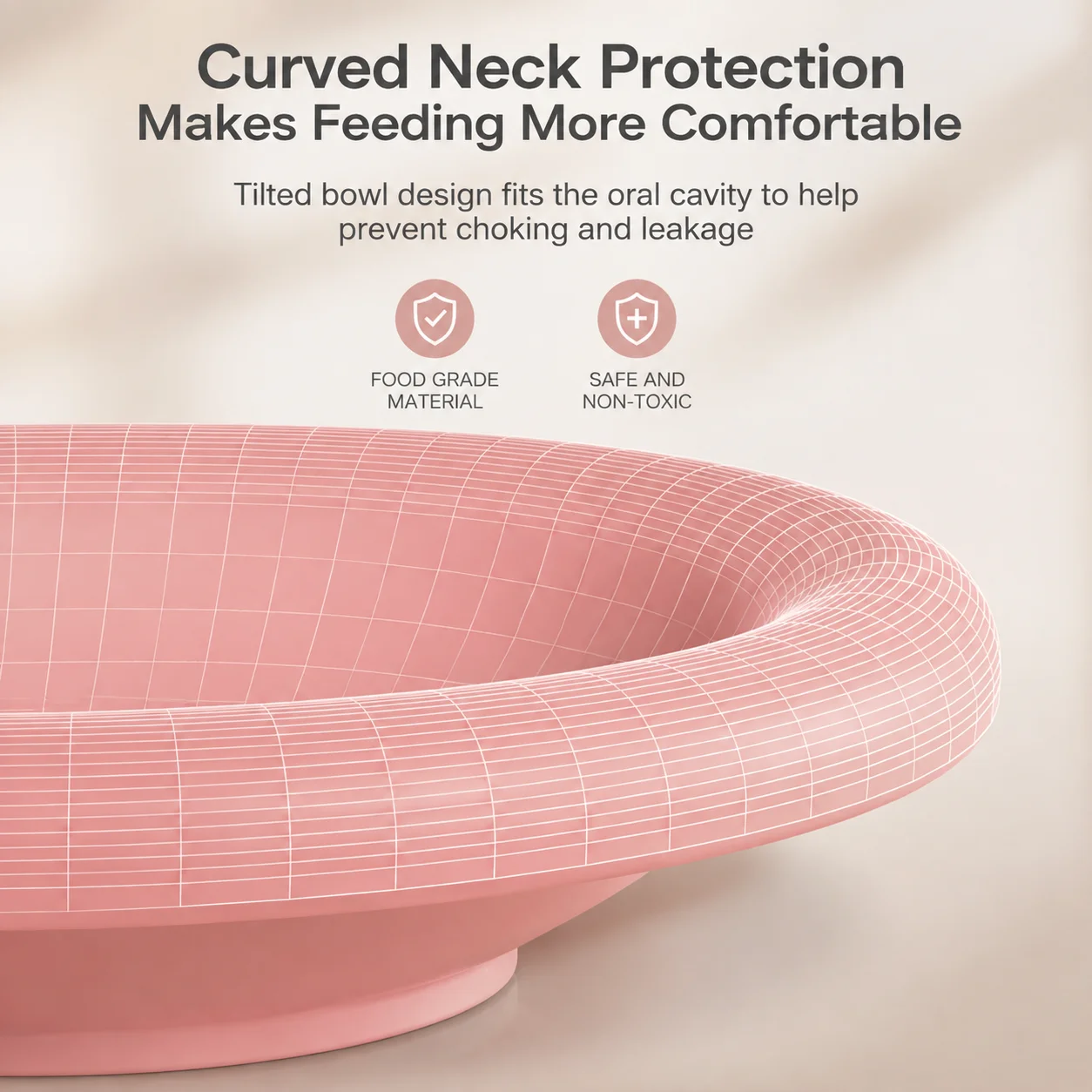 New Style Cream Colored Ceramic Double Pet Bowls Non slip Anti Tip Combined Food Water Feeding Bowl For Cats Dogs