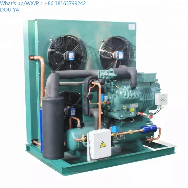 Precio del condensador industrial de la unidad de condensación sin zing del compresor de refrigeración de 6HP