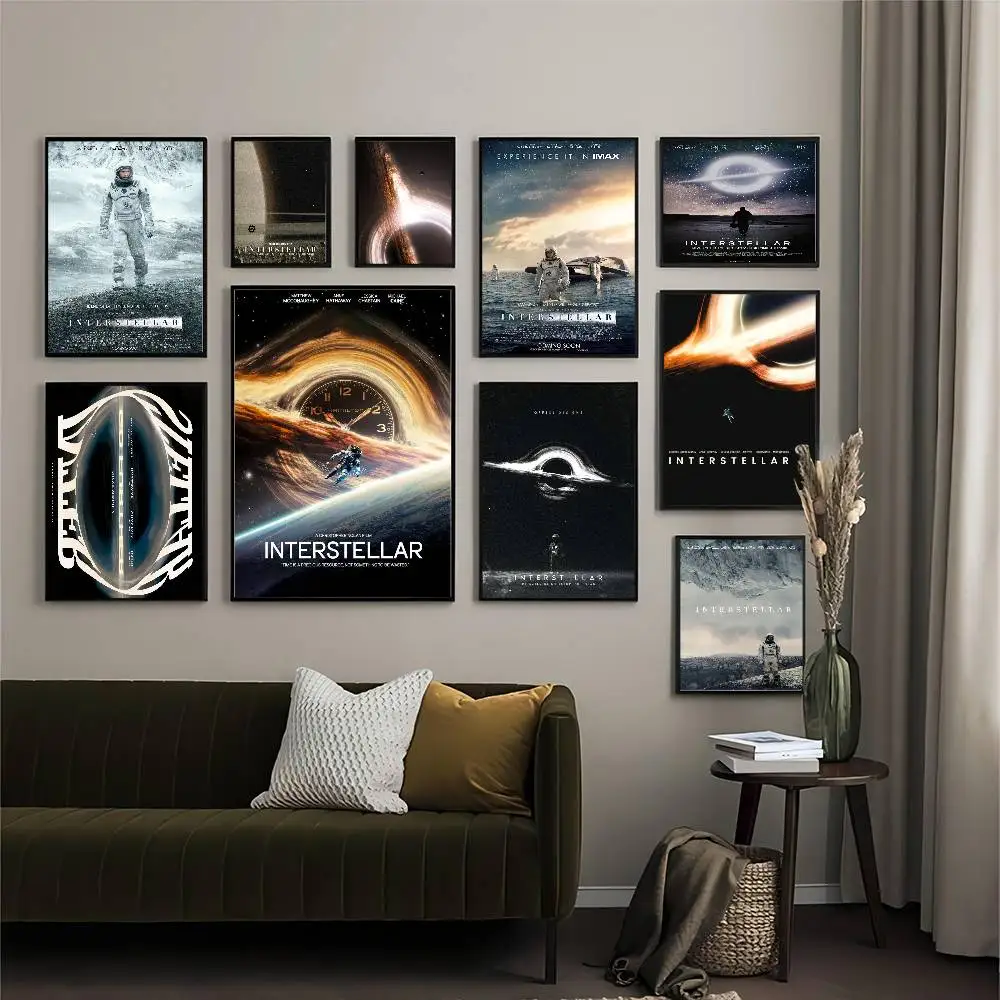 Interstellar Movie Classic Vintage Posters Whitepaper Prints