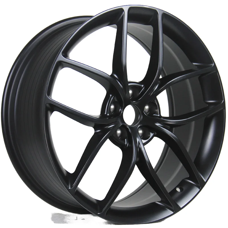 Matte Black 18 19 20 Inch Aluminum Alloy Wheels 5 Holes ET35mm Casting Wheel Hub for Tesla 3 Y Passenger Car Wheel Rims