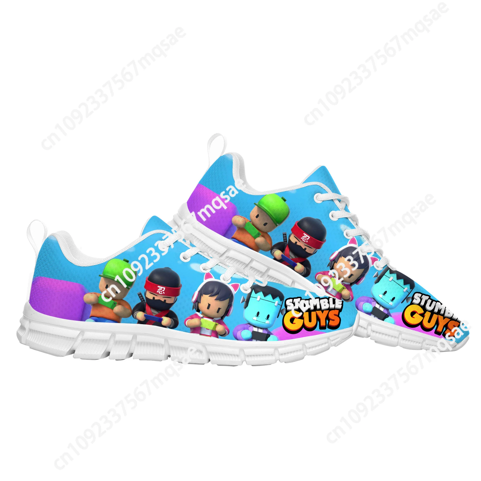 

Stumble Guys Sports Shoes High Quality Cartoon Game Mens Womens Teenager Children Sneaker Fashion Tailor Made Couple Built Shoes