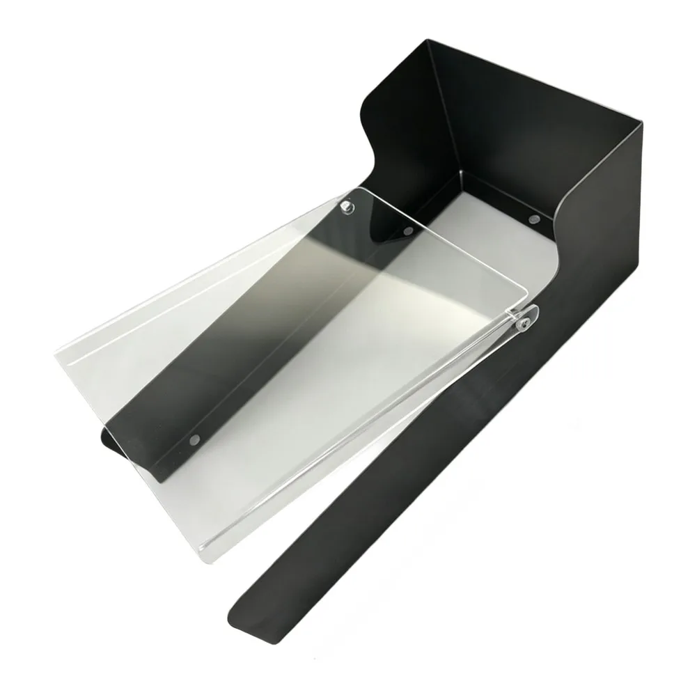 Stainless Steel 201 Rainproof Cover Sunshade For Outdoor Facial Recognition For Access Control System Weatherproof Protective