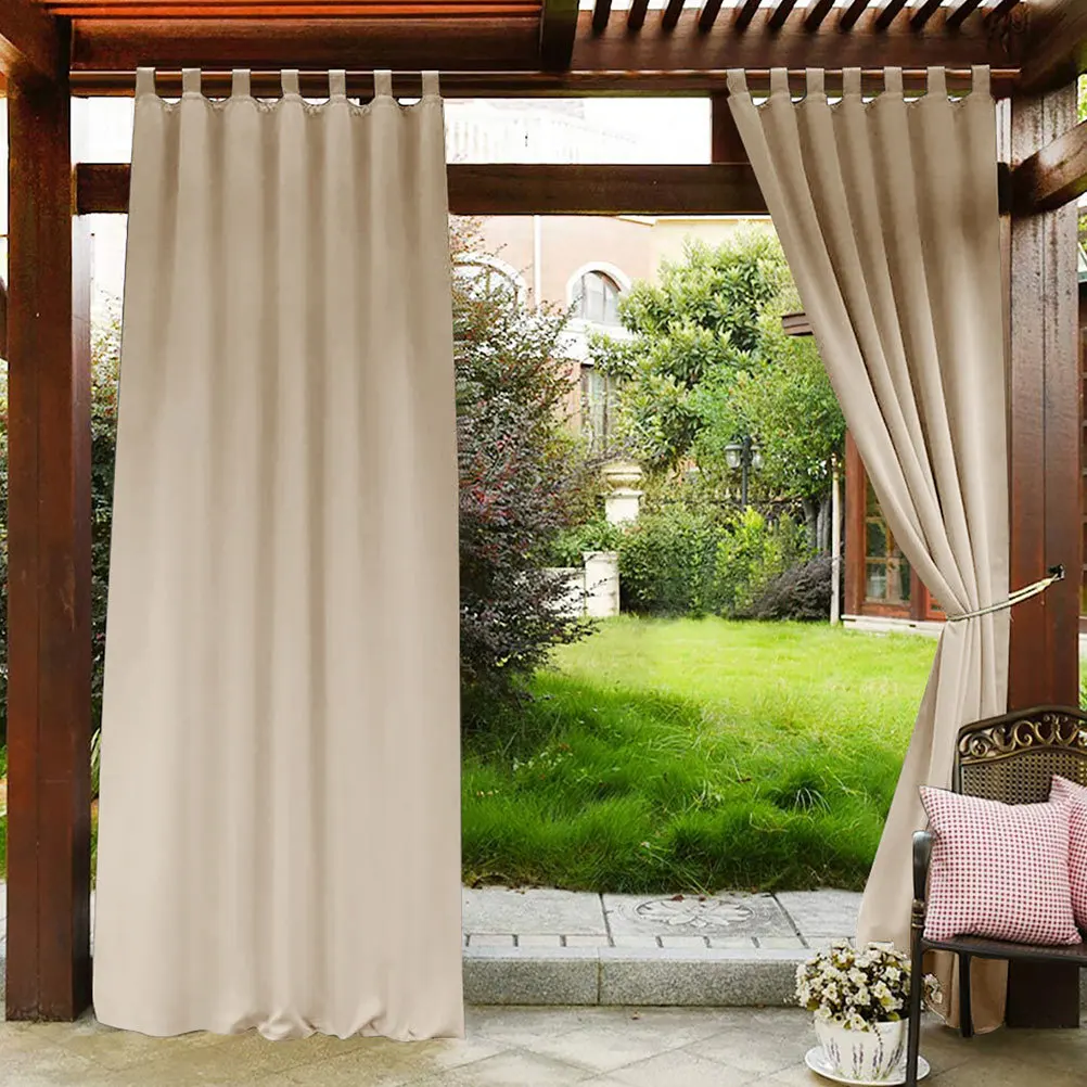 

Polyester Sheer Curtain Bedroom Window Light Filtering Living Room Farmhouse Curtains For Porch Patio Door Kitchen Study
