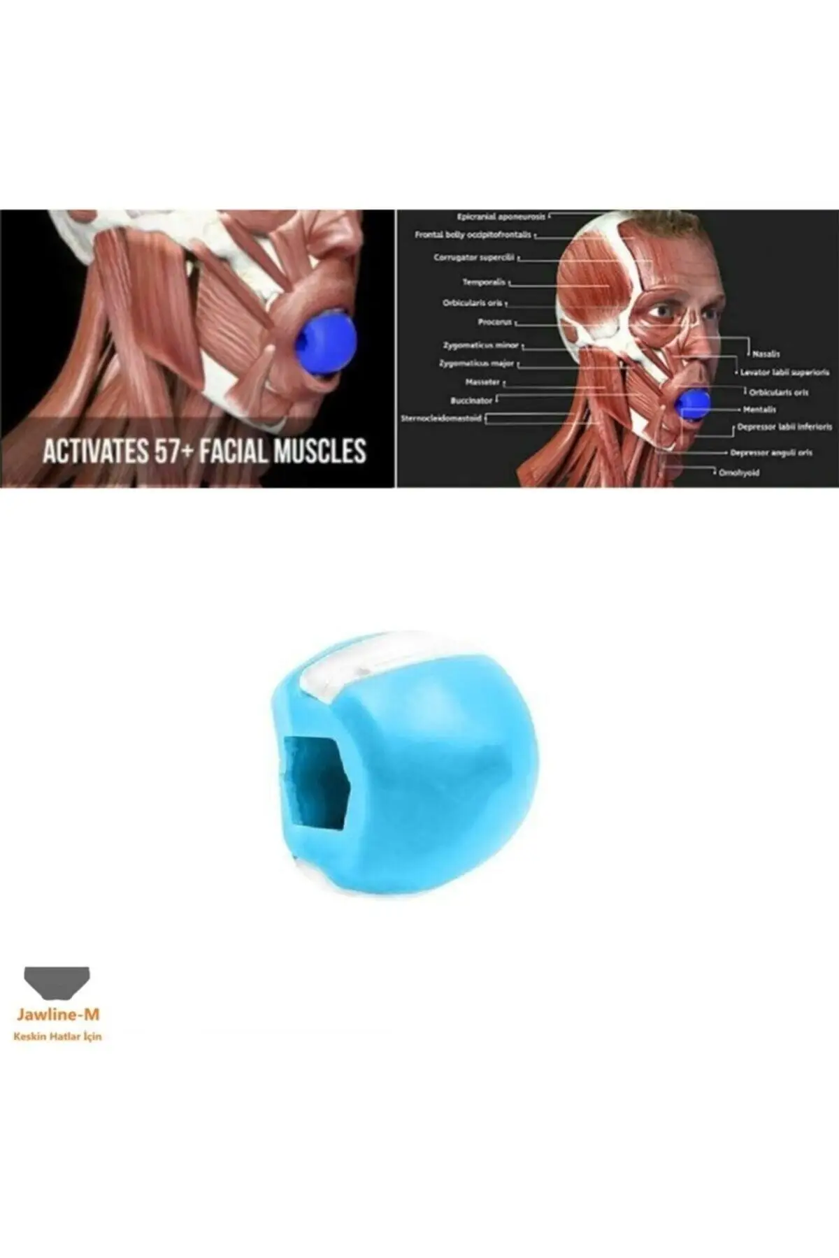 Chin Exercise Ball Support Sharp Cornered Chin Care Products Training Products Athlete Clothing Protective Non-Slip Surface