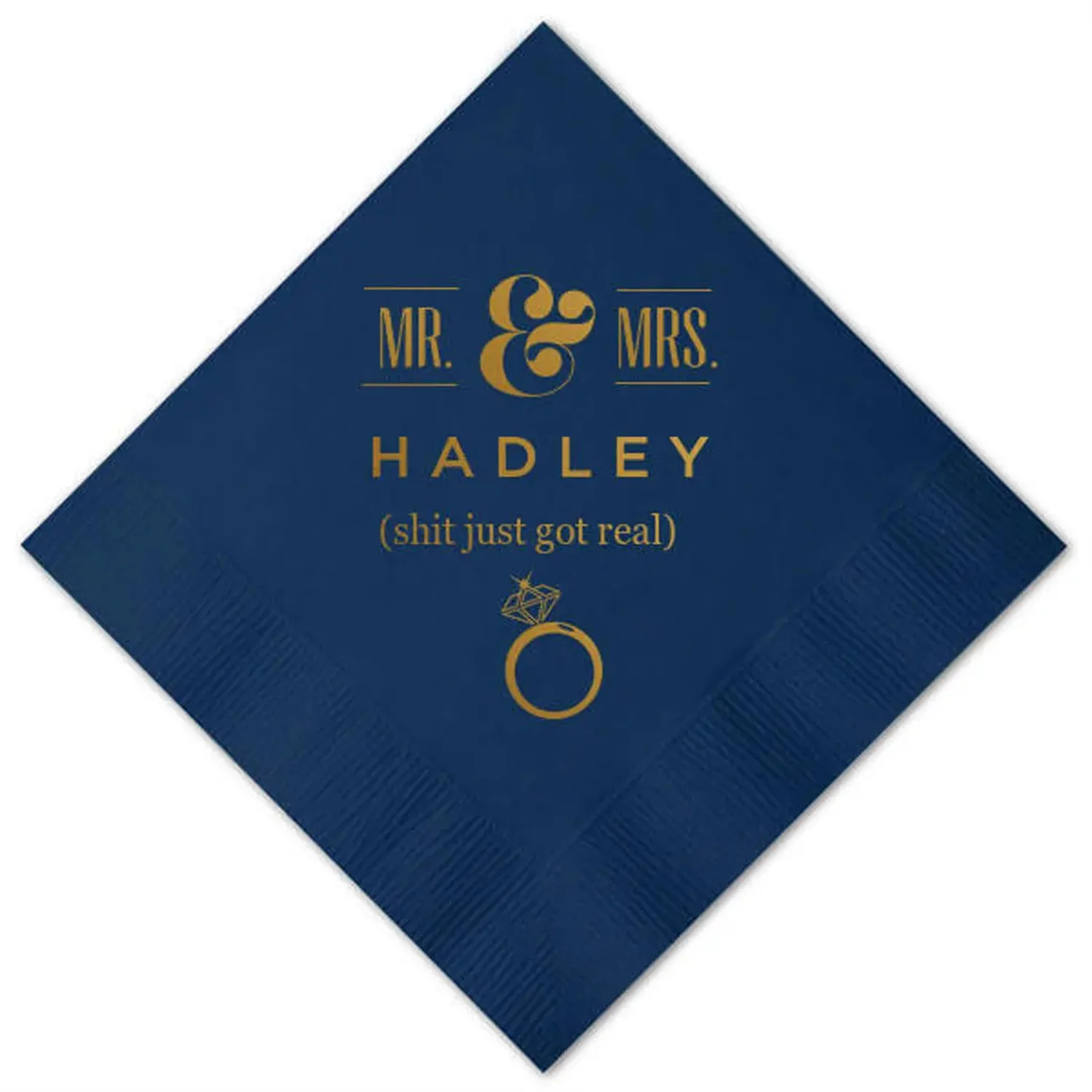 

50pcs Cocktail Napkins, Wedding Napkins, Party Napkins, 3ply Paper Napkins, Beverage Napkins, Monogrammed Napkins, Napkin, Bar N