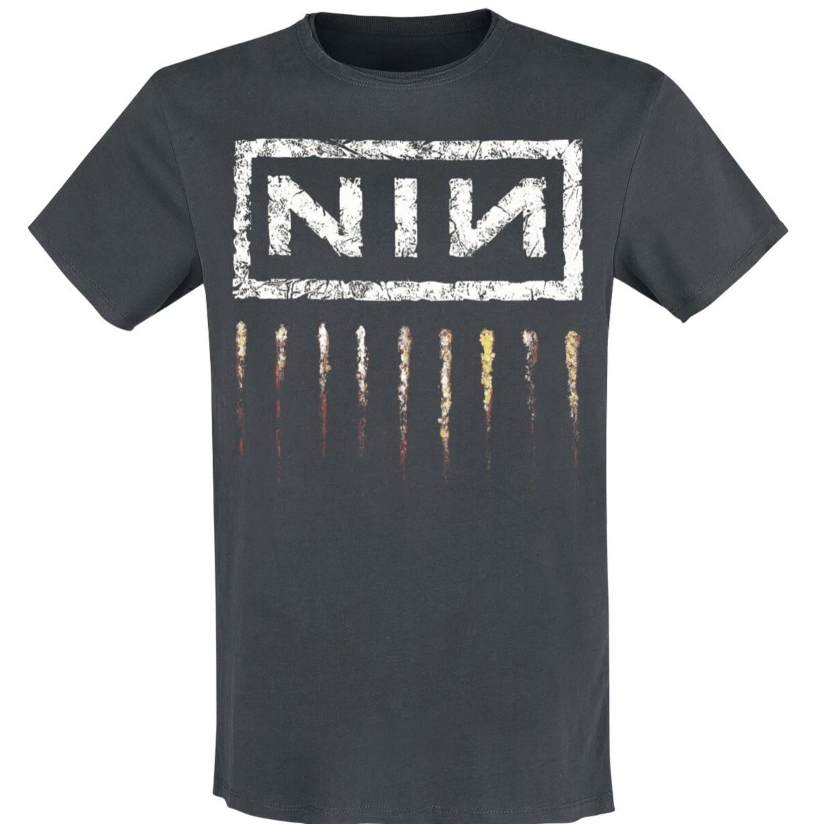Nine Inch Nails Graphic Cotton Band T-shirt Unisex Summer Short Sleeve Fashion Brand Tee Luxury Casual Vintage Tees